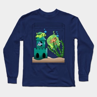 Fish Aquarium Tank Long Sleeve T-Shirt